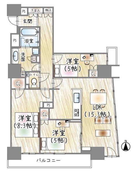 プレミストタワー靭本町