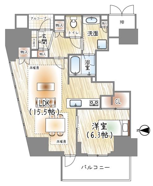 ジオタワー新町