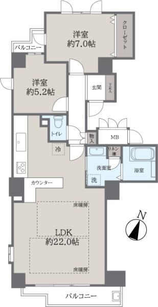 ラ・クレアーレ京町堀パークヴィラ