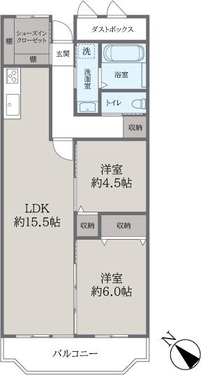 ローレルハイツ大淀　1号棟
