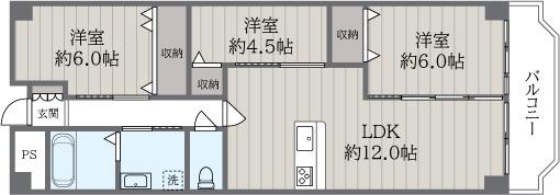 ローレルハイツ北天満２号棟