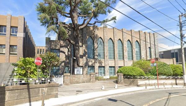横浜市中区西之谷町の土地(私立フェリス女学院高校)