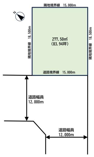 江別市大麻栄町の売土地