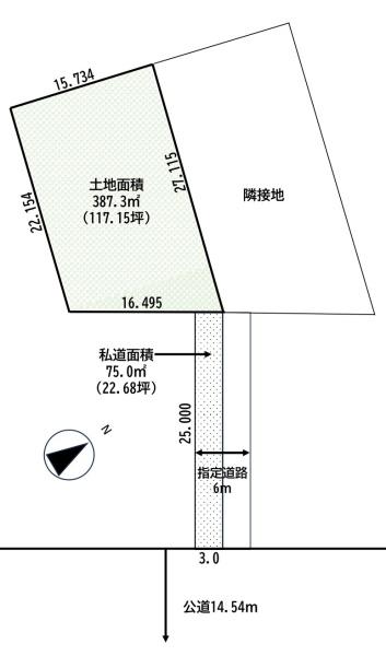 札幌市豊平区福住一条８丁目の土地