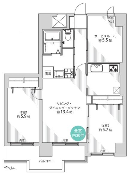 ライオンズマンション北六条
