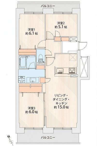 パシフィック星置ヒルズB棟