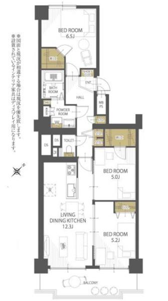 クリーンリバー新発寒Ⅰ棟