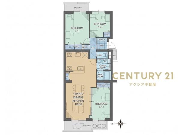 西国分寺史跡通り住宅２号棟