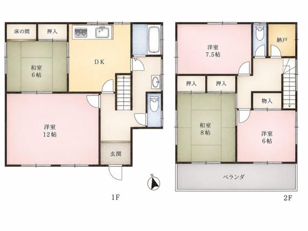 板橋区弥生町の中古一戸建て