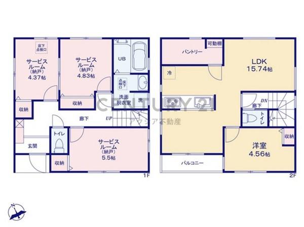 府中市白糸台６丁目　６号棟