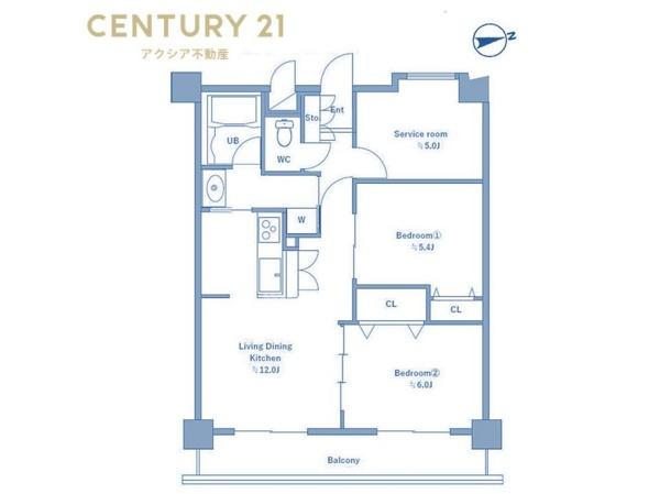 フェアベール東府中(間取り)