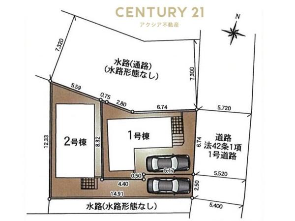 稲城市矢野口 2号棟(区画図)