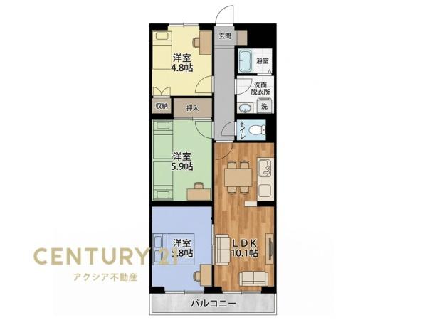 サンパレス西府中