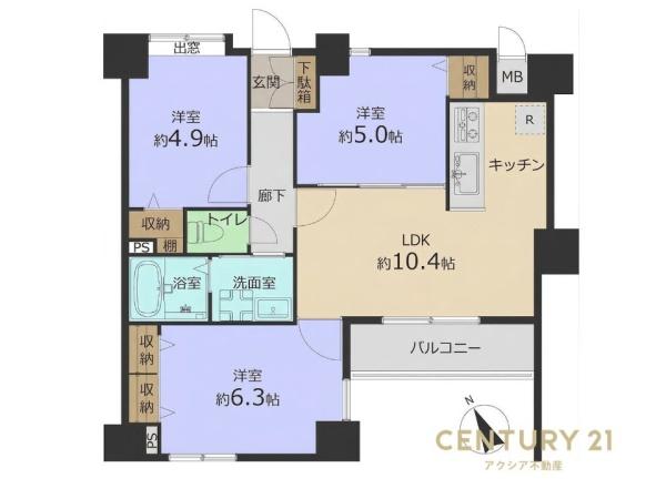 キャッスルマンション西国立