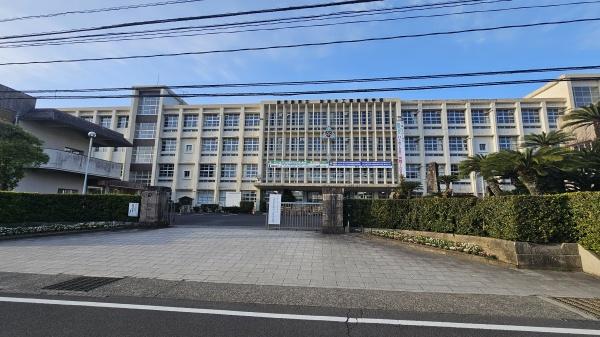 姶良市加治木町朝日町の土地(鹿児島県加治木工業高校)