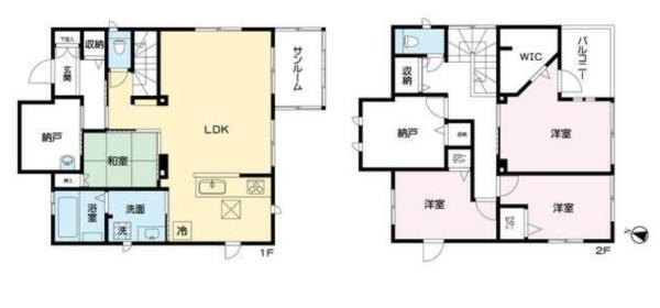 栃木市西方町金井の中古一戸建