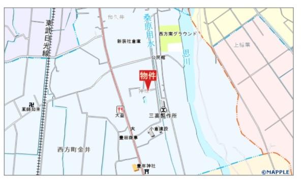 栃木市西方町金井の中古一戸建て