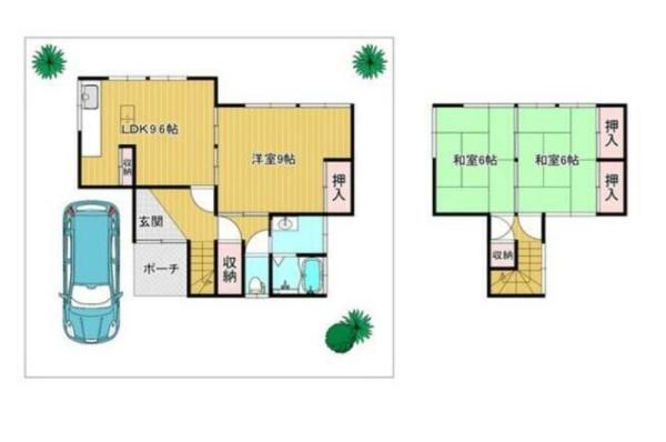 佐野市栃本町の中古一戸建て
