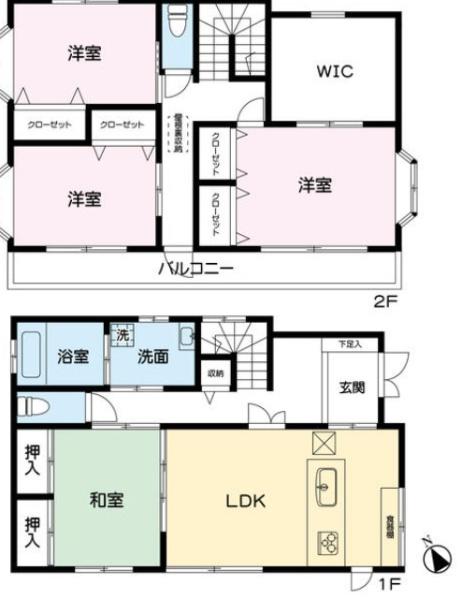 足利市江川町の中古一戸建