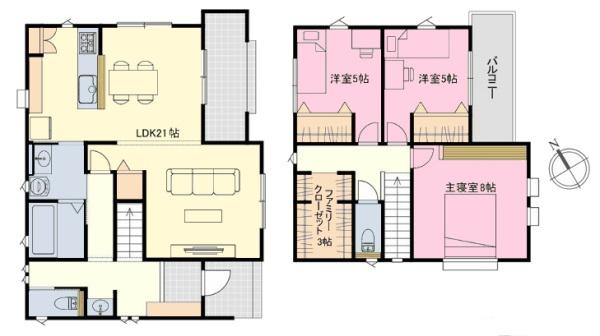 木更津市千束台２丁目の中古一戸建て