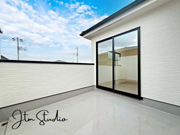 袖ケ浦市蔵波台5丁目の新築一戸建(バルコニー)