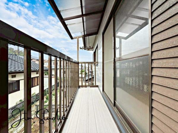 木更津市大久保6丁目の中古一戸建て(バルコニー)