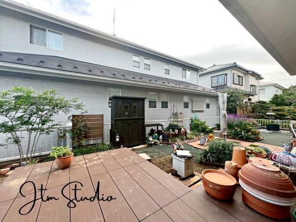 袖ケ浦市滝の口の中古一戸建て(庭)
