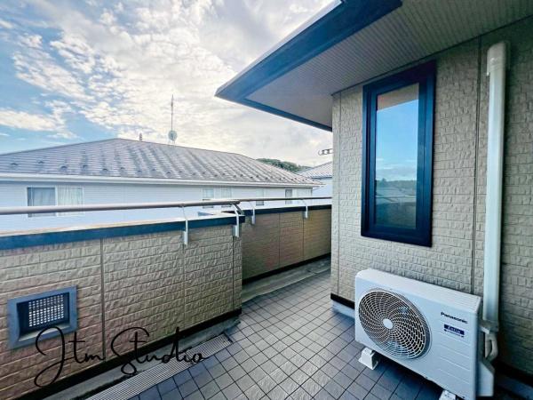 袖ケ浦市滝の口の中古一戸建て(バルコニー)