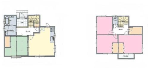 木更津市羽鳥野2丁目の中古一戸建て(間取り)