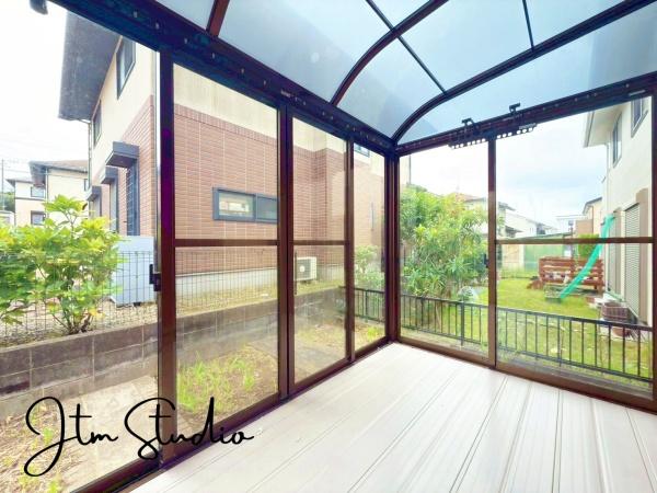 木更津市羽鳥野2丁目の中古一戸建て(庭)