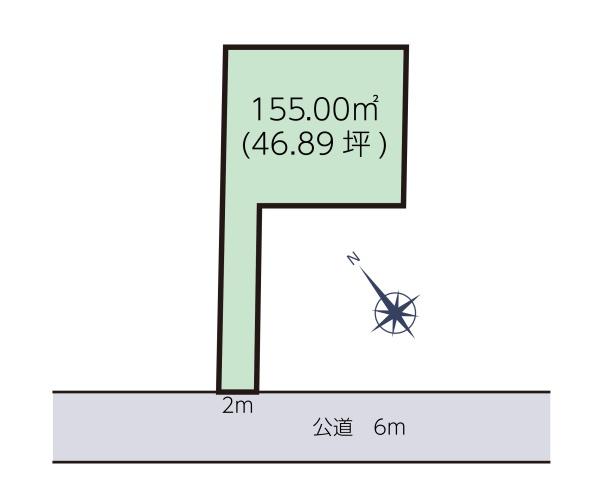 袖ケ浦市蔵波台６丁目の土地