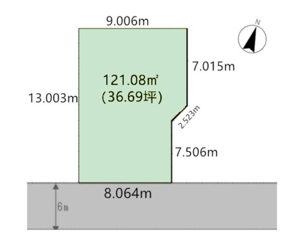 木更津市桜町２丁目の売土地