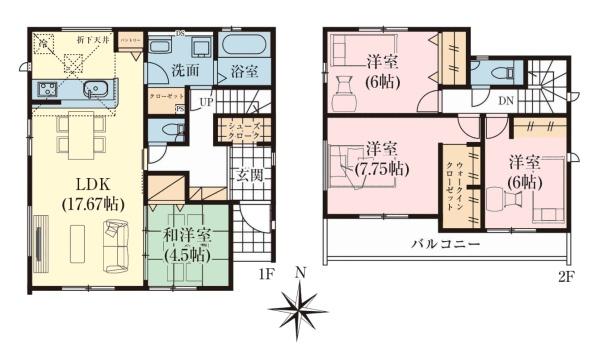 木更津市牛込の新築一戸建