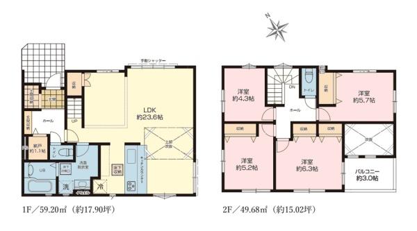 君津市南久保２丁目の新築一戸建