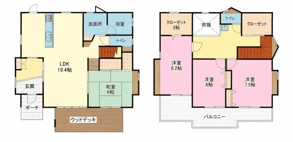 君津市杢師2丁目　中古戸建