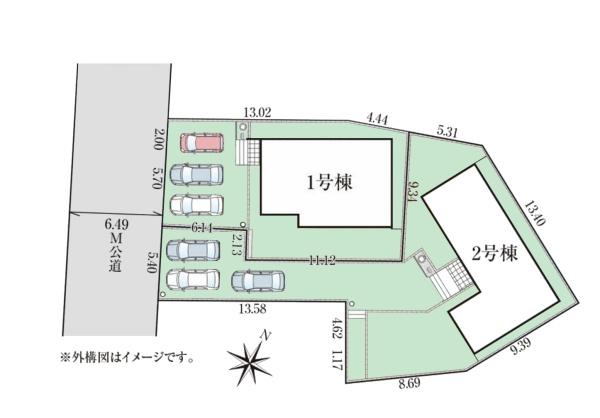 君津市外箕輪１丁目の新築一戸建