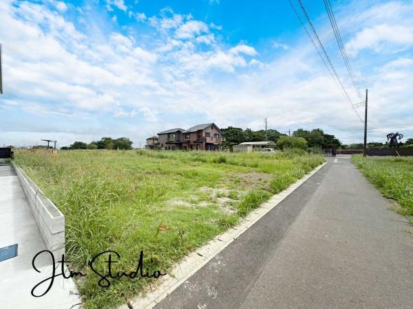 市原市島野の土地(前面道路含む現地写真)