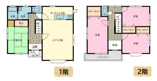 千葉市若葉区若松台3丁目　中古戸建