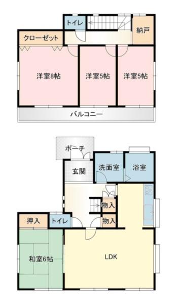 大網白里市みずほ台１丁目の中古一戸建て