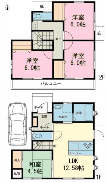 千葉市稲毛区山王町　中古戸建