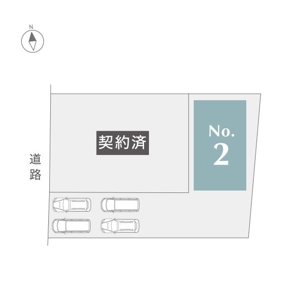豊橋市西小鷹野三丁目新築戸建(全２棟)２号棟