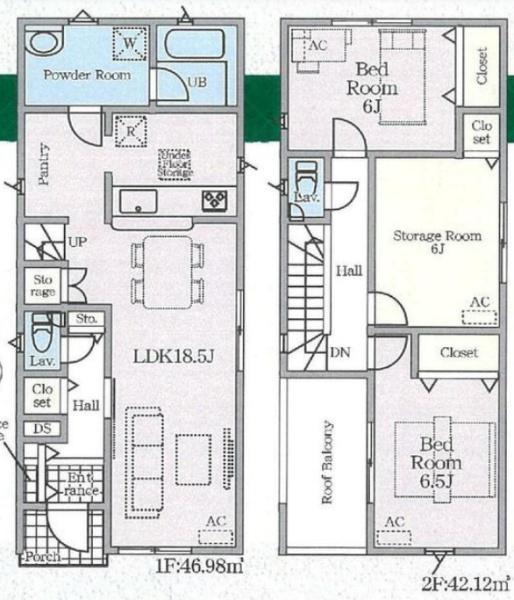 豊橋市東幸町第6新築戸建(全２棟)１号棟