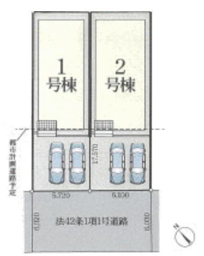 豊橋市東幸町第6新築戸建(全２棟)１号棟