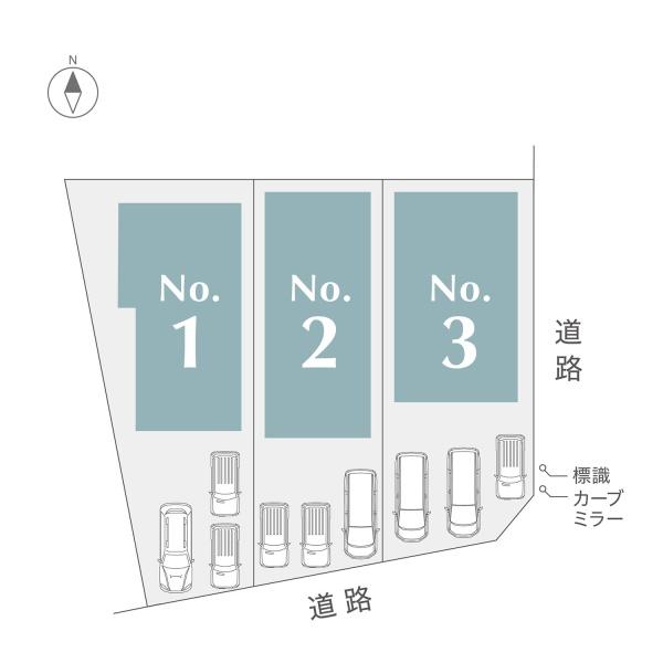 豊橋市南牛川一丁目新築戸建(全３棟)１号棟