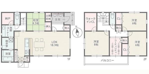 豊川市本野町北浦(全６棟)　２号棟