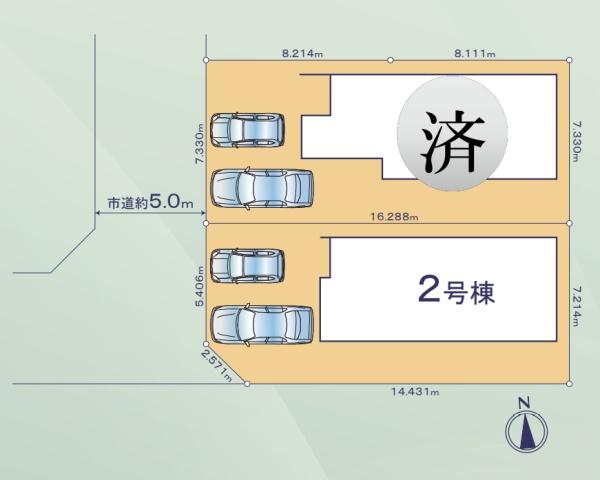 豊橋市三本木町23-1期（全２棟）２号棟リナージュ