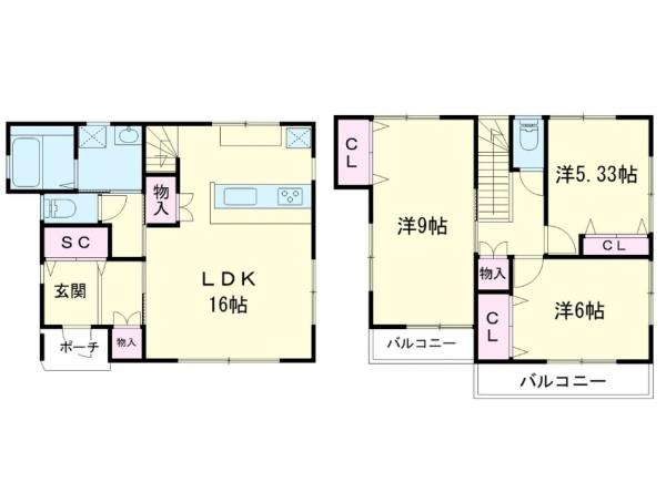 豊川市野口町　中古住宅