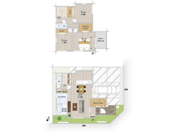 豊橋市花田町４期戸建（全４棟）２号棟