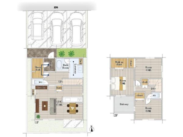 豊橋市草間町２期　新築戸建（全５棟）２号棟