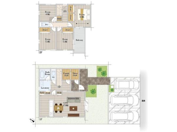 豊橋市向草間２期　新築戸建（全６棟）４号棟